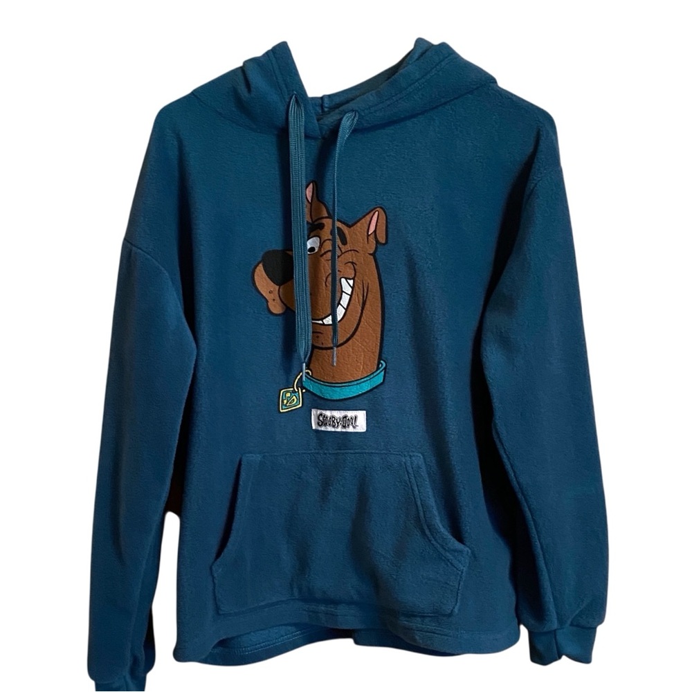 Scooby Doo Hoodie Teal Medium Juniors
